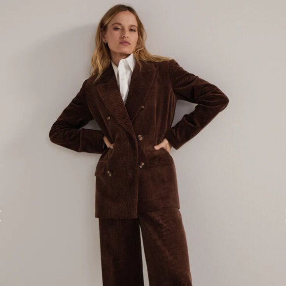 FAVORITE DAUGHTER AGNES CORDUROY BLAZER - Picture 3 of 11